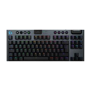 Tipkovnica LOGITECH Gaming G915 X TKL Lightspeed Tactile, RGB, mehanička, brezžična, US Layout, črna
