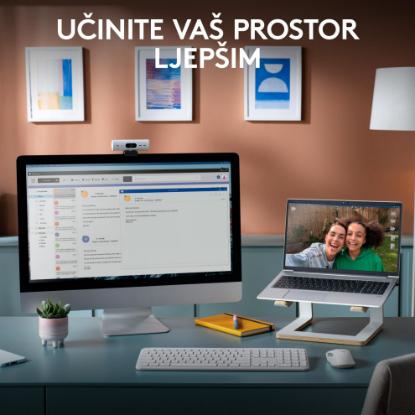 Tipkovnica LOGITECH K950 Signature Slim, brezžična, Bolt Receiver USB, bela