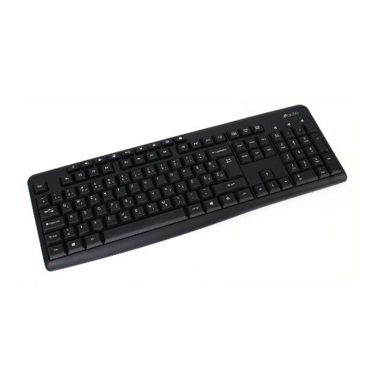 Tipkovnica OCTIO K100U, črna, USB
