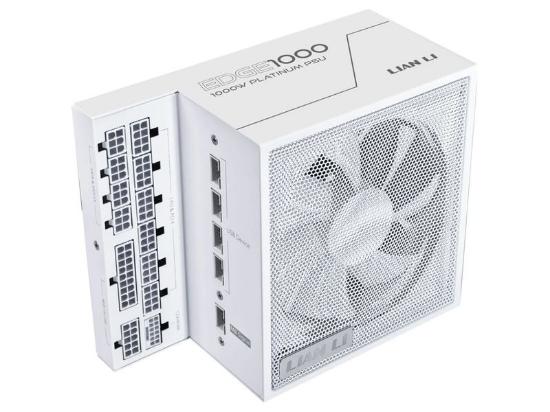Napajlnik 1000W, LIAN LI Edge, 80+ Platinum, modularno, belo