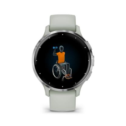 Pametni sat GARMIN Venu 3S, GPS, multisport, zeleni
