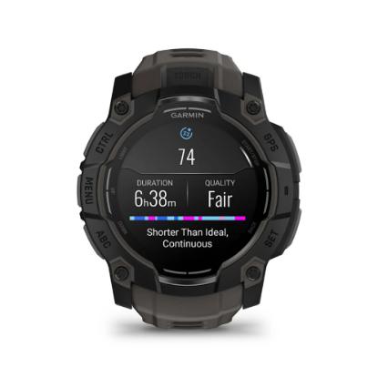 Pametni sat GARMIN Instinct 3 Amoled 50mm, GPS, HR, pametne obavijesti, crni