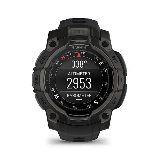 Pametni sat GARMIN Instinct 3 Amoled 45mm, GPS, HR, pametne obavijesti, crni