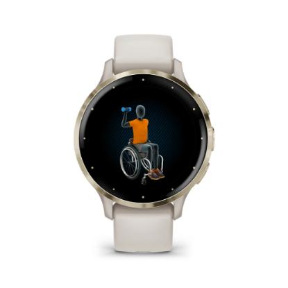 Pametni sat GARMIN Venu 3S, GPS, multisport, bež