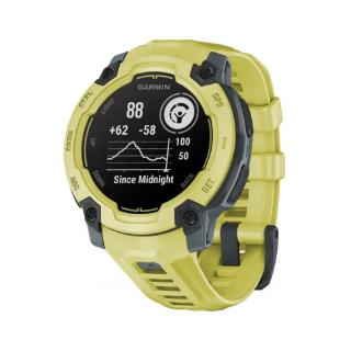 Pametni sat GARMIN Instinct E 45mm, GPS, HR, pametne obavijesti, žuto-zeleni
