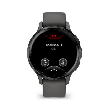 Pametni sat GARMIN Venu 3S, GPS, multisport, tamno sivi