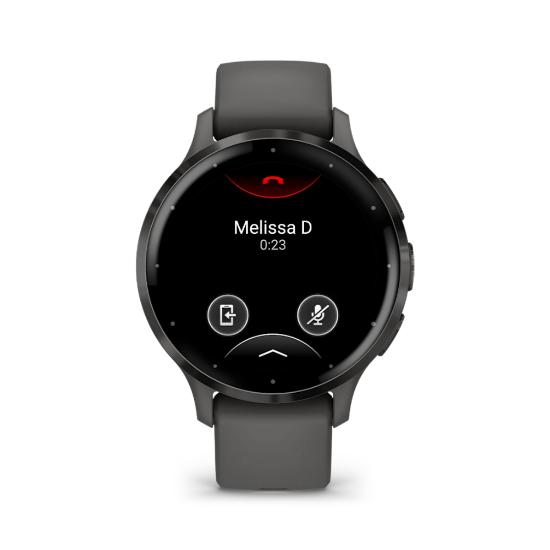 Pametni sat GARMIN Venu 3S, GPS, multisport, tamno sivi