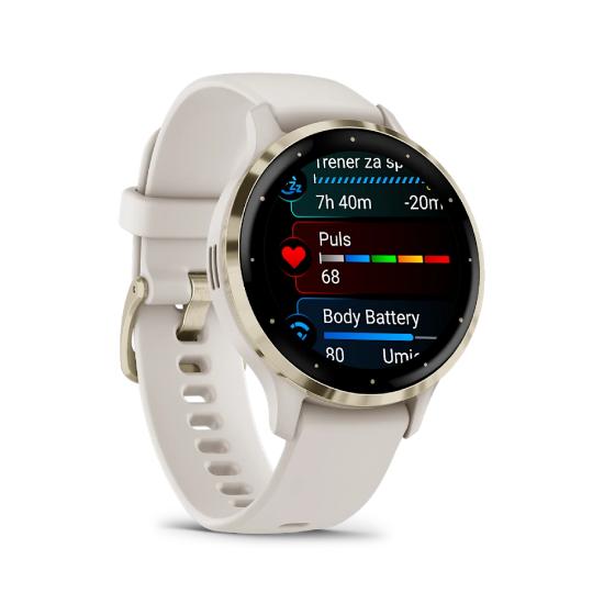 Pametni sat GARMIN Venu 3S, GPS, multisport, bež