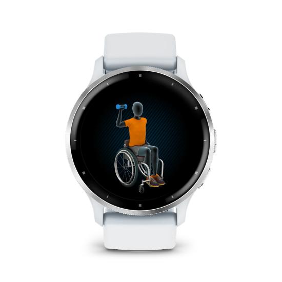 Pametni sat GARMIN Venu 3, GPS, multisport, bijeli