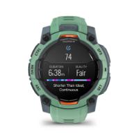 Pametni sat GARMIN Instinct 3 Amoled 45mm, GPS, HR, pametne obavijesti, zeleni