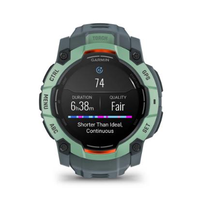 Pametni sat GARMIN Instinct 3 Amoled 50mm, GPS, HR, pametne obavijesti, zeleni