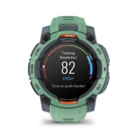 Pametni sat GARMIN Instinct 3 Amoled 45mm, GPS, HR, pametne obavijesti, zeleni