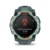 Pametni sat GARMIN Instinct 3 Amoled 50mm, GPS, HR, pametne obavijesti, zeleni