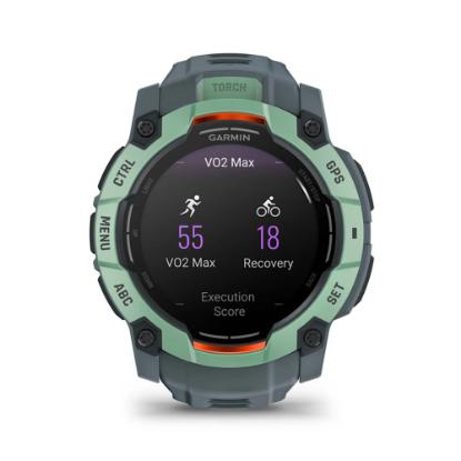 Pametni sat GARMIN Instinct 3 Amoled 50mm, GPS, HR, pametne obavijesti, zeleni