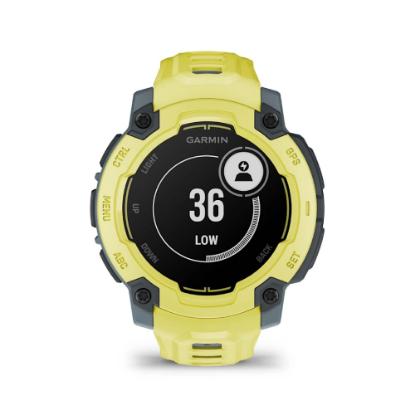 Pametni sat GARMIN Instinct E 45mm, GPS, HR, pametne obavijesti, žuto-zeleni