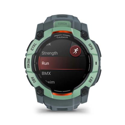 Pametni sat GARMIN Instinct 3 Amoled 50mm, GPS, HR, pametne obavijesti, zeleni