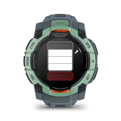 Pametni sat GARMIN Instinct 3 Amoled 50mm, GPS, HR, pametne obavijesti, zeleni