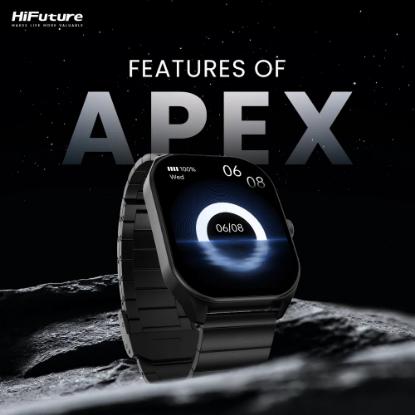 Pametni sat HIFUTURE Apex, pametne obavijesti, srebrni