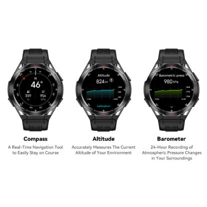 Pametni sat CUBOT GT1, crni