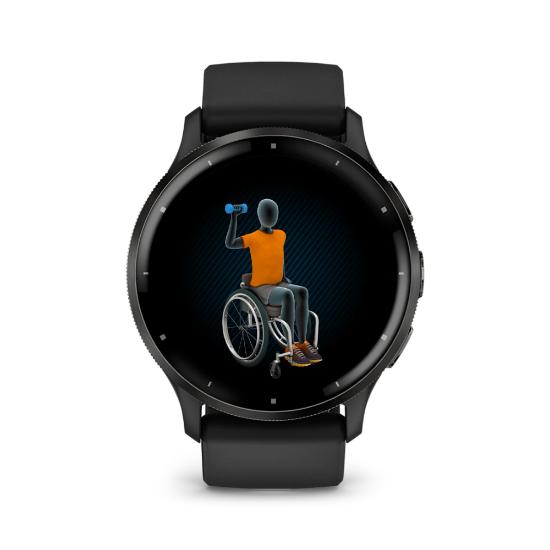 Pametni sat GARMIN Venu 3, GPS, multisport, crni