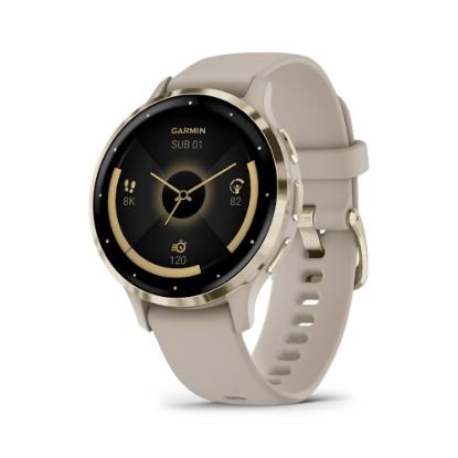 Pametni sat GARMIN Venu 3S, GPS, multisport, svijetlo sivi