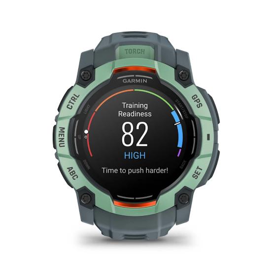 Pametni sat GARMIN Instinct 3 Amoled 50mm, GPS, HR, pametne obavijesti, zeleni