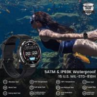 Pametna ura KOSPET Tank S1, 1,3", črni