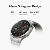 Pametna ura HUAWEI Watch GT 4 Phoinix-B19M, HR, 46mm, multisport, srebrni
