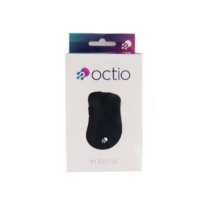 Miška OCTIO M301W, optički, bežični, 1600dpi, črni