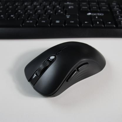 Miška OCTIO M301W, optički, bežični, 1600dpi, črni