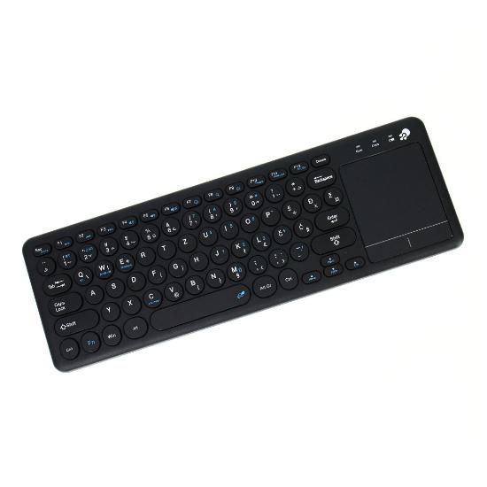 Tipkovnica OCTIO K100WBT, črna, WiFi, bluetooth