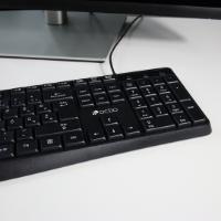 Tipkovnica OCTIO K101U, črna, USB