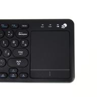 Tipkovnica OCTIO K100WBT, črna, WiFi, bluetooth