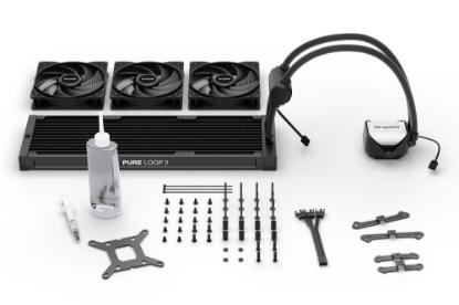 Vodno hlajenje BE QUIET Pure Loop 2 360mm, RGB, CPU hlađenje, za Intel i AMD