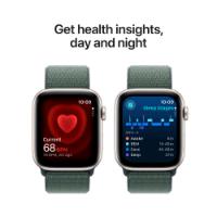 Pametna ura APPLE Watch SE2 V3 GPS, 44mm Starlight Alu Case with Lake Green Sport Loop