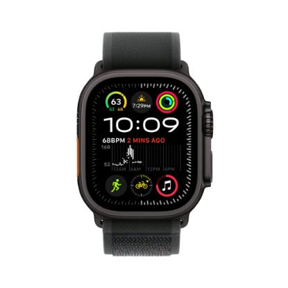 Pametna ura APPLE Watch Ultra2 v2 Cellular, 49mm Black Titanium Case with Black Trail Loop - M/L