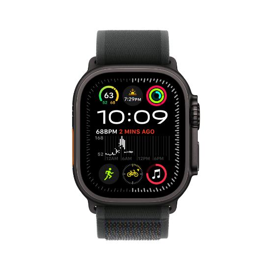 Pametna ura APPLE Watch Ultra2 v2 Cellular, 49mm Black Titanium Case with Black Trail Loop - M/L