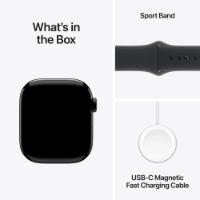 Pametna ura APPLE Watch S10 GPS, 46mm Jet Black Alu Case with Black Sport Band - M/L