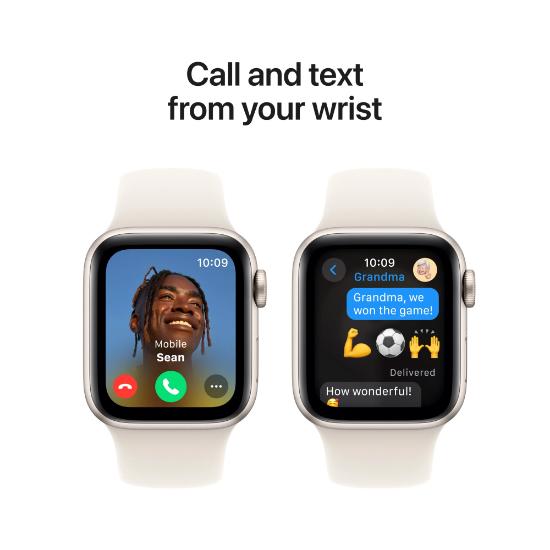 Pametna ura APPLE Watch SE2 V3 GPS, 40mm Starlight Alu Case with Starlight Sport Band - M/L