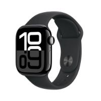 Pametna ura APPLE Watch S10 GPS, 46mm Jet Black Alu Case with Black Sport Band - M/L