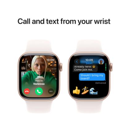 Pametna ura APPLE Watch S10 GPS, 42mm Rose Gold Alu Case with Light Blush Sport Band - M/L