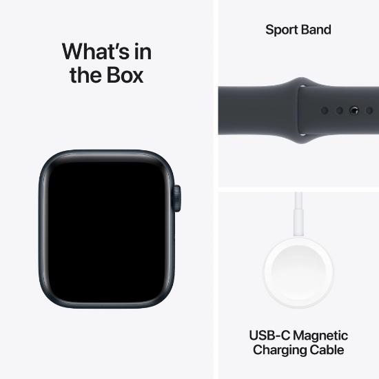 Pametna ura APPLE Watch SE2 V3 GPS, 44mm Midnight Alu Case with Midnight Sport Band - M/L