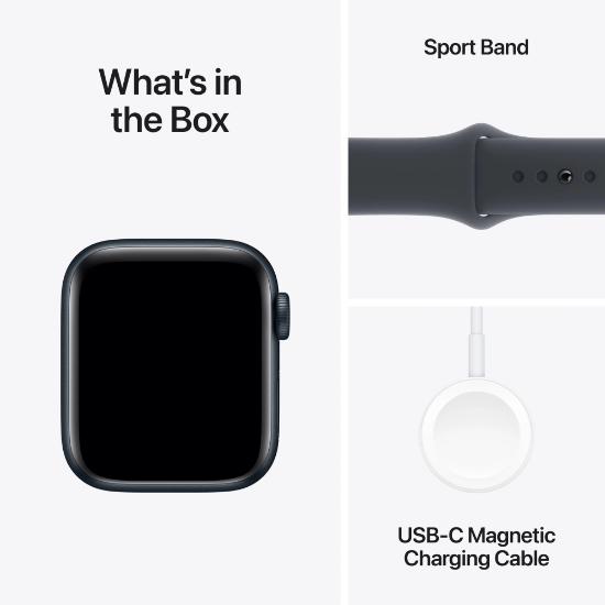Pametna ura APPLE Watch SE2 V3 GPS, 40mm Midnight Alu Case w Midnight Sport Band - M/L