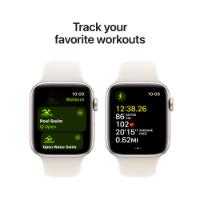Pametna ura APPLE Watch SE2 V3 GPS, 44mm Starlight Alu Case with Starlight Sport Band - M/L