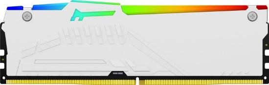 RAM pomnilnik PC-44800, 16GB, KINGSTON Fury Beast White RGB KF556C36BWEA-16, EXPO, XMP, DDR5 5600MHz