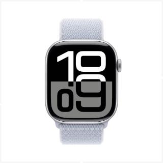 Pametna ura APPLE Watch S10 GPS, 46mm Silver Alu Case with Blue Cloud Sport Loop