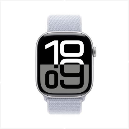 Pametna ura APPLE Watch S10 GPS, 46mm Silver Alu Case with Blue Cloud Sport Loop