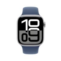 Pametna ura APPLE Watch S10 GPS, 46mm Silver Alu Case with Denim Sport Band - M/L