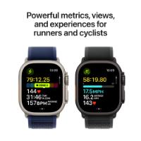 Pametna ura APPLE Watch Ultra2 v2 Cellular, 49mm Black Titanium Case with Black Trail Loop - M/L