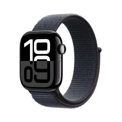 Pametna ura APPLE Watch S10 GPS, 42mm Jet Black Alu Case with Ink Sport Loop